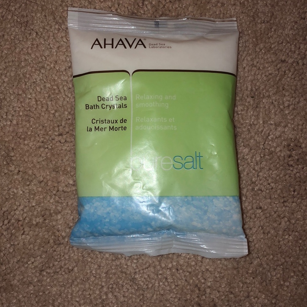 Ahava Dead Sea bath crystals